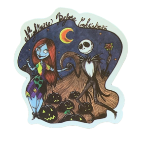 Nightmare Before Christmas Sticker